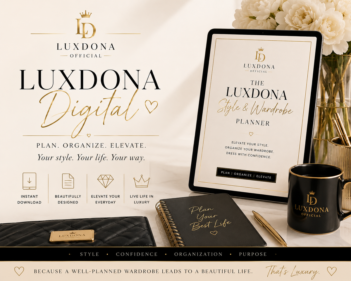The LuxDona Style & Confidence Guide