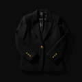 LuxDona Signature Blazer - Black Luxury Casual Blazer